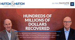 Desktop Screenshot of huttonlaw.com